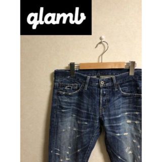 グラム(glamb)の[A59]　glamb　ダメージ加工デニム　グラム(デニム/ジーンズ)