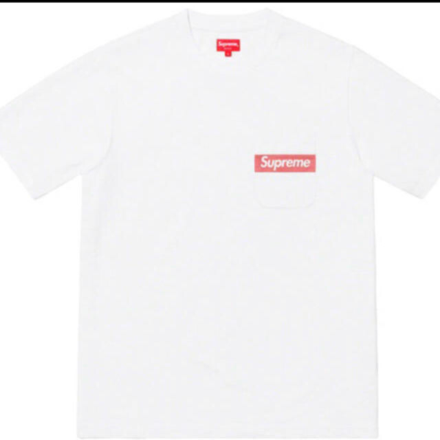 supreme mesh stripe pocket tee - Tシャツ/カットソー(半袖/袖なし)