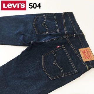 リーバイス(Levi's)の美品Levi's504 レギュラー フィットストレートデニム☆W32約88cm(デニム/ジーンズ)