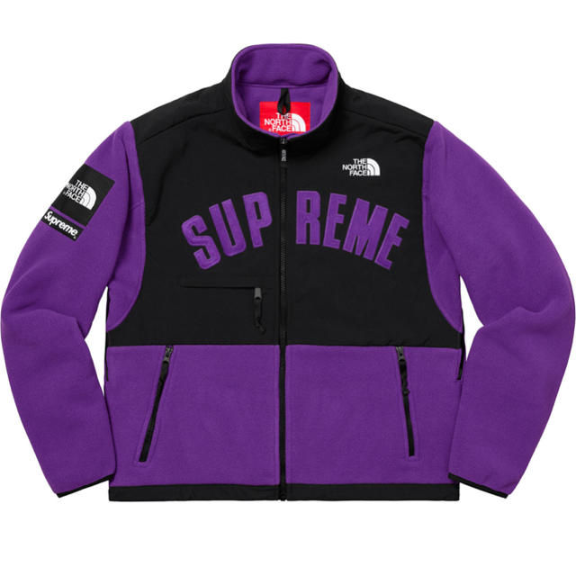 Supreme North Face Denali Fleece Purple