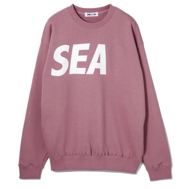 Ron Herman(ロンハーマン)のWIND AND SEA CREWNECK SWEAT PINK XL ピンク メンズのトップス(スウェット)の商品写真