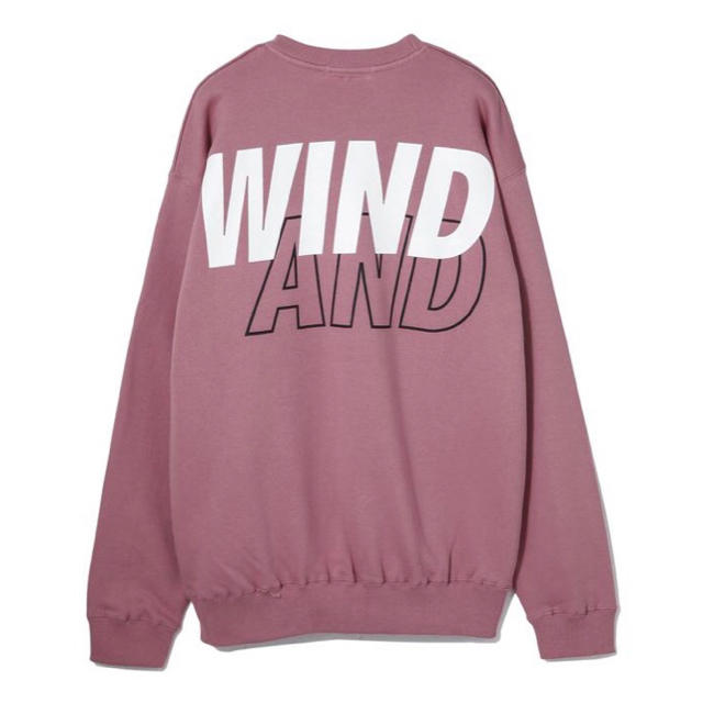 Ron Herman(ロンハーマン)のWIND AND SEA CREWNECK SWEAT PINK XL ピンク メンズのトップス(スウェット)の商品写真