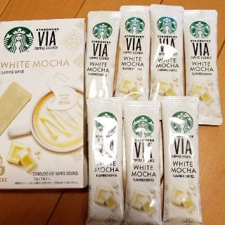 スターバックスコーヒー(Starbucks Coffee)のスターバックス VIA ホワイトモカ 7本(コーヒー)