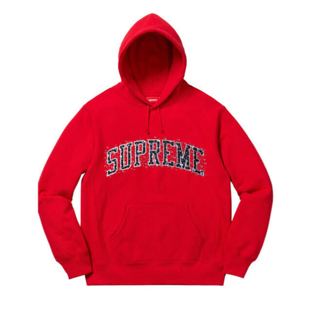 Supreme Water Arc Hooded Sweatshirt 黒 S