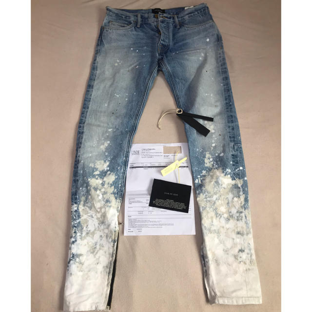 FEAR OF GOD(フィアオブゴッド)のfear of god 5th painters denim ロンパー デニム メンズのパンツ(デニム/ジーンズ)の商品写真