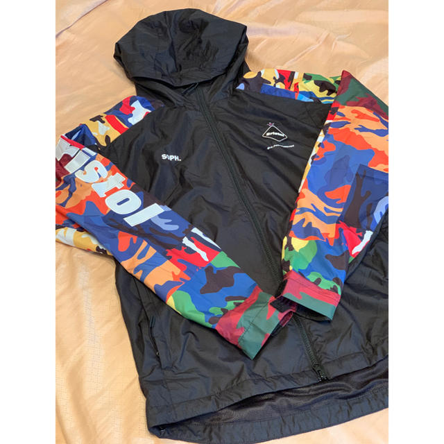 ナイロンジャケットFCRB WARM UP JACKET