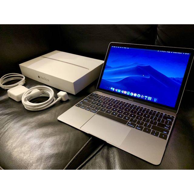 MacBook 2016 12inch USキー 送料込 office2016付US配列バッテリー充放電回数