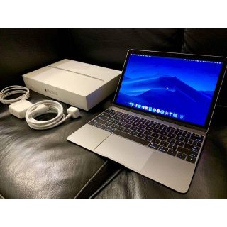 アップル(Apple)のMacBook 2016 12inch USキー 送料込 office2016付(ノートPC)