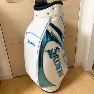 スリクソン(Srixon)の【送料込】スリクソン キャディバッグ 白(バッグ)