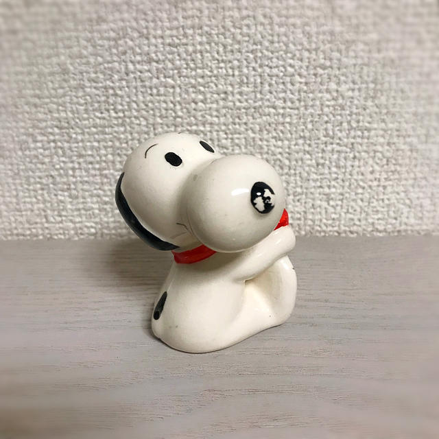 Snoopy ビンテージ スヌーピー フィギュア 陶器 置物の通販 By みも S Shop スヌーピーならラクマ