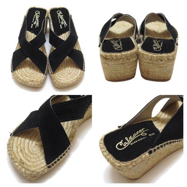 Calzanor(カルザノール)の【新品】calzanor カルザノール 755 NEGRO 37(24cm) レディースの靴/シューズ(サンダル)の商品写真