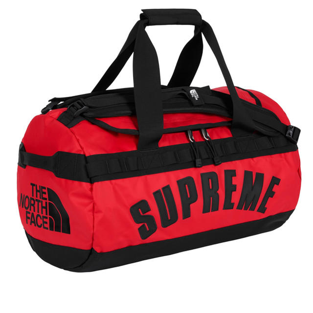 supreme The north face duffle bag バッグ 赤ボストンバッグ