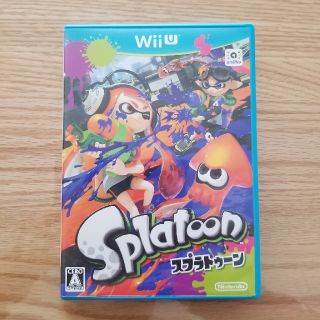 ウィーユー(Wii U)のスプラトゥーン　ソフト(家庭用ゲームソフト)