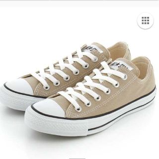 コンバース(CONVERSE)の新品未使用＊コンバース ベージュ ローカット(スニーカー)