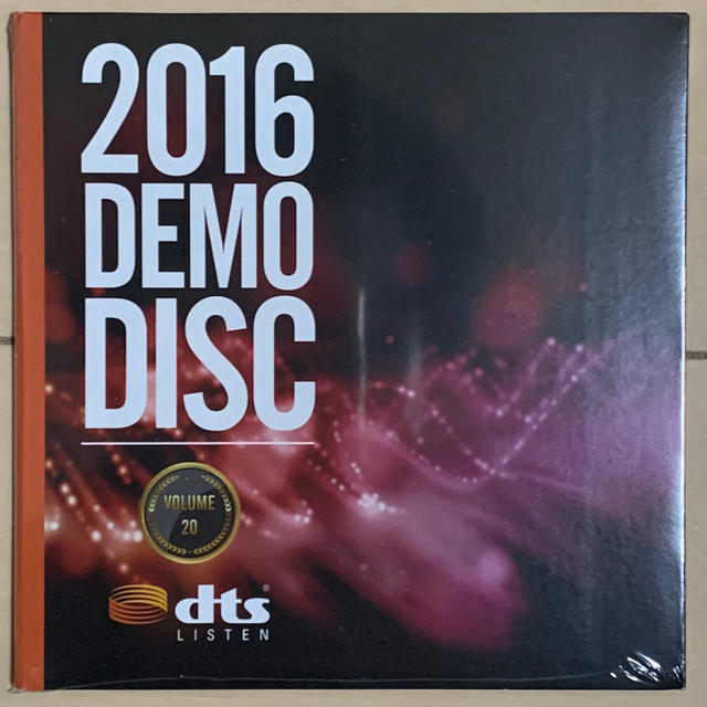 新品 dts 2016 デモディスク DTS:X ブルーレイ コンテンツ