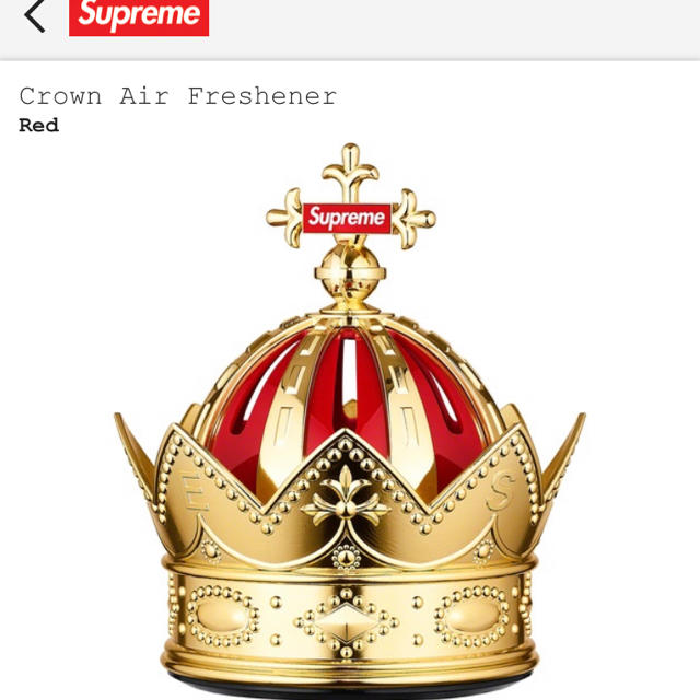 Supreme Crown Air Freshener  シュプリーム クラウン