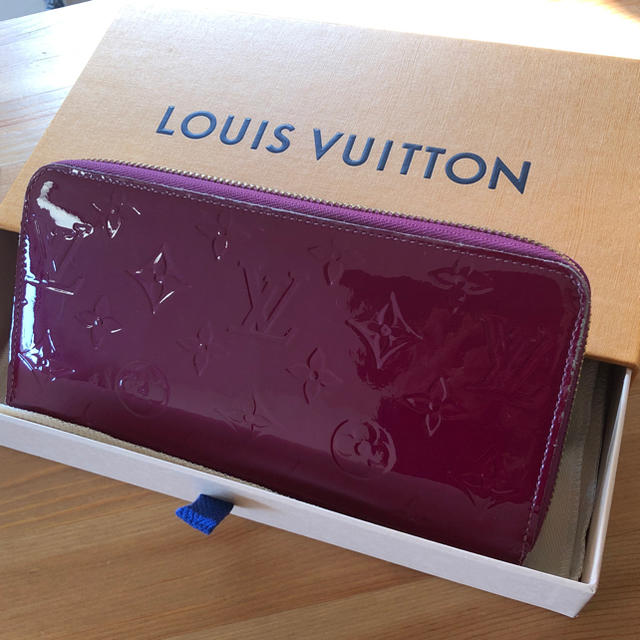 LOUIS VUITTON - LOUIS VUITTON エナメル長財布 パープルの通販 by ohana shop｜ルイヴィトンならラクマ