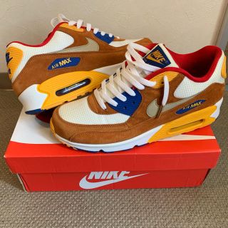 ナイキ(NIKE)の28.5cm Air Max 90 PRM カレー 正規品(スニーカー)