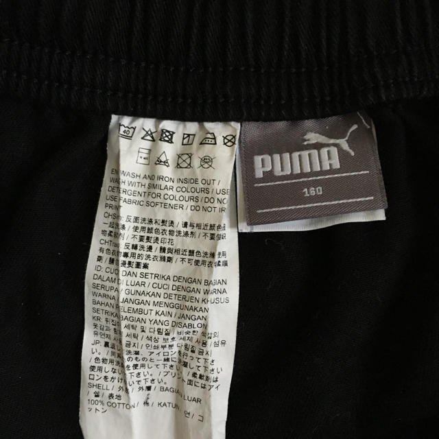 PUMA(プーマ)のプーマ ハーフパンツ 160 キッズ/ベビー/マタニティのキッズ服男の子用(90cm~)(パンツ/スパッツ)の商品写真