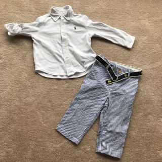 ラルフローレン(Ralph Lauren)のてと様専用　Ralph Lauren baby 3pc (パンツ)