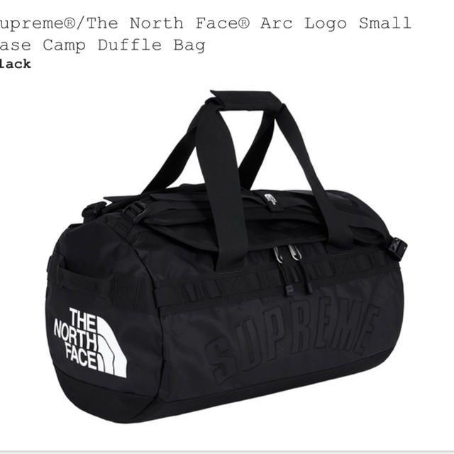 Supreme The North Face Arc Logo bagBlack黒