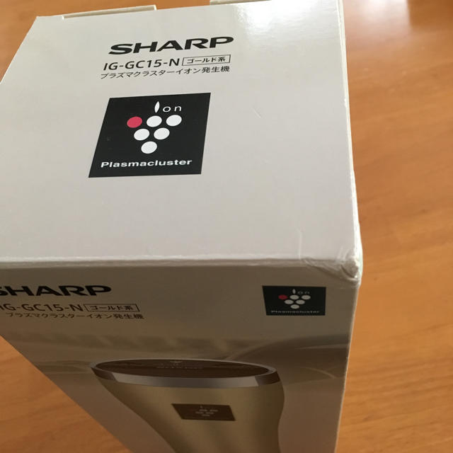 SHARP(シャープ)の車用 SHARP プラズマクラスター 未使用品 自動車/バイクの自動車(車内アクセサリ)の商品写真