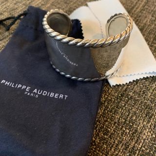 フィリップオーディベール(Philippe Audibert)のPHILIPPEAUDIBERT シルバーバングル(ブレスレット/バングル)