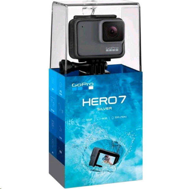 【高品質】 ❗️期間限定❗️ - GoPro GoPro オマケ付き 値下げ silver HERO7 ビデオカメラ