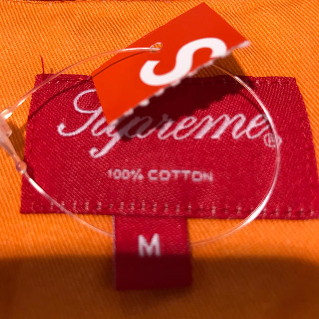 supreme Drills Work Shirt orange - シャツ