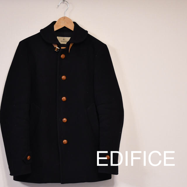 EDIFICE - 【88%OFF!】EDIFICEエディフィス コート 胡桃ボタン