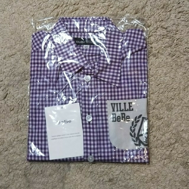 BeBe(ベベ)の☆BeBe☆シャツ(120) キッズ/ベビー/マタニティのキッズ服男の子用(90cm~)(Tシャツ/カットソー)の商品写真