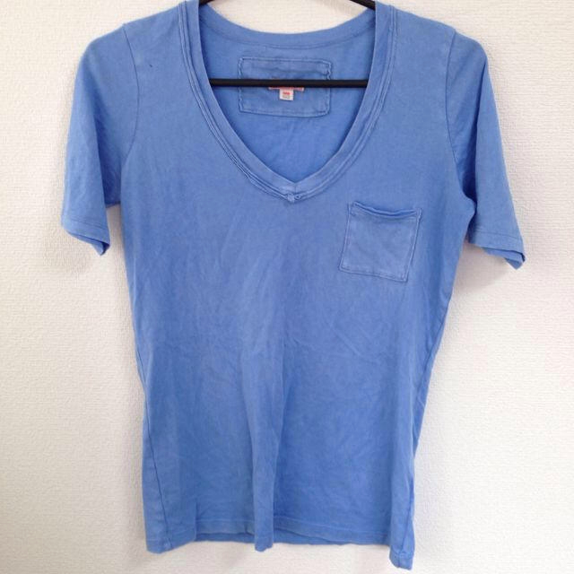 GAP(ギャップ)の爽やかブルーTシャツGap🌞✨ レディースのトップス(Tシャツ(半袖/袖なし))の商品写真