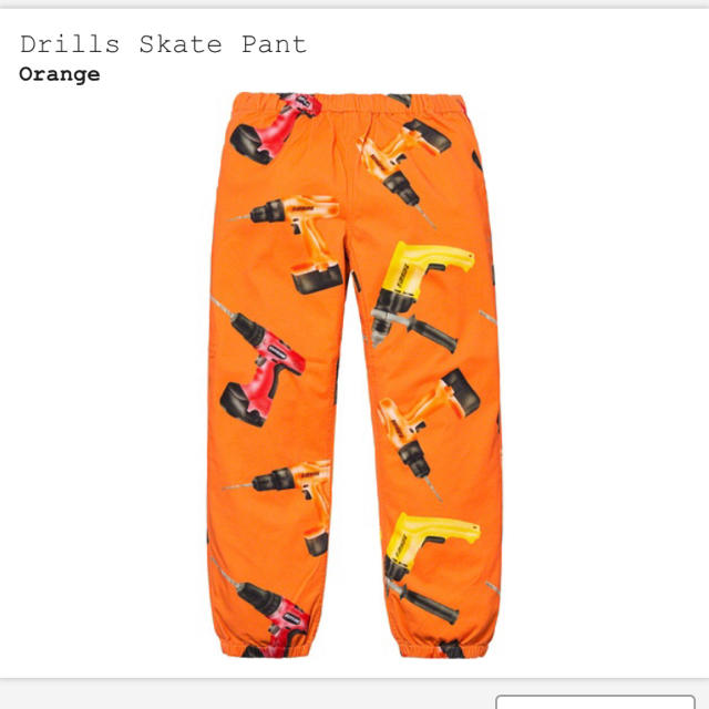 Supreme drills skate pant ドリルパンツ