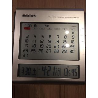 カシオ(CASIO)のPINさん専用★★CASIO デジタルカレンダー(置時計)