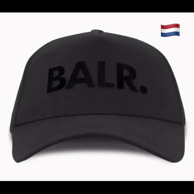 BALR. ブラックオンブラックキャップ balr 新品正規品