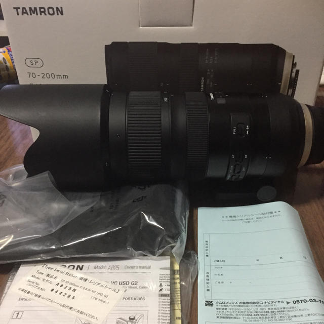 人気特価激安 - TAMRON デン様 ニコン用 G2 USD VC Di TAMRON70