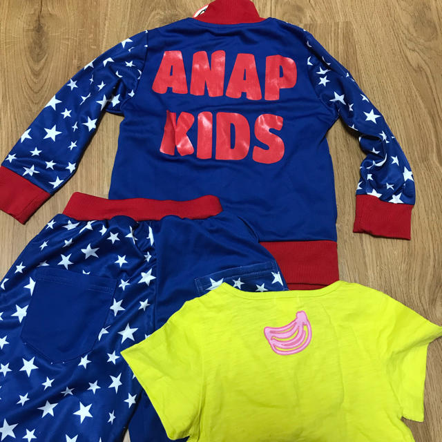 ANAP Kids(アナップキッズ)の新品 ANAP KIDS ジャージ セットアップ キッズ/ベビー/マタニティのキッズ服男の子用(90cm~)(その他)の商品写真