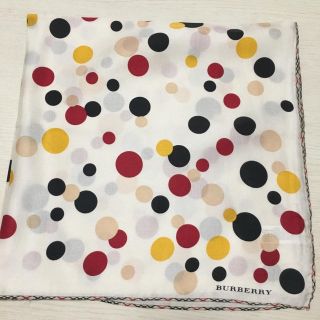 バーバリー(BURBERRY)のBurberry ドットスカーフ(バンダナ/スカーフ)