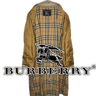 バーバリー(BURBERRY)のBurberry  ライナー付き ノバチェック ステンカラートレンチコート(ステンカラーコート)