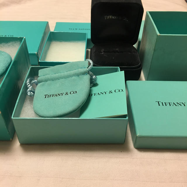 Tiffany & Co.(ティファニー)のティファニー 箱×4 リングケース レディースのバッグ(ショップ袋)の商品写真