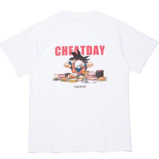 ビーレジェンド(be LEGEND)のビーレジェンド ドラゴンボール CHEATDAY TEE ホワイト XL(Tシャツ/カットソー(半袖/袖なし))