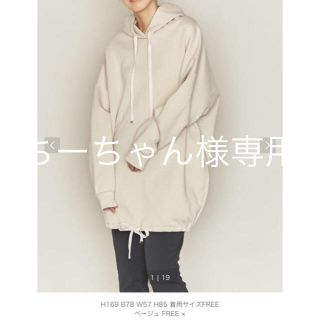 ユナイテッドアローズ(UNITED ARROWS)の今季購入 アストラット astraet ロングプルオーバーパーカー(パーカー)