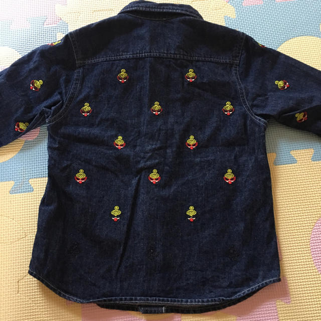 HYSTERIC MINI(ヒステリックミニ)の刺繍シャツ キッズ/ベビー/マタニティのキッズ服女の子用(90cm~)(ジャケット/上着)の商品写真