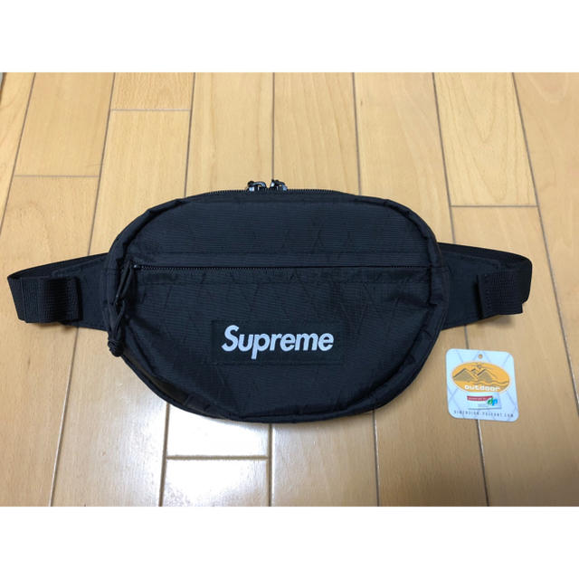 Supreme 18FW waist bag 黒