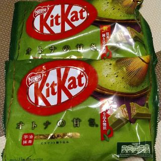 ネスレ(Nestle)のネスレ キットカット 宇治抹茶 オトナの甘さ 2袋(菓子/デザート)