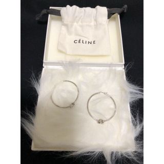 セリーヌ(celine)の専用です！CELINE ノットピアス シルバー(ピアス)