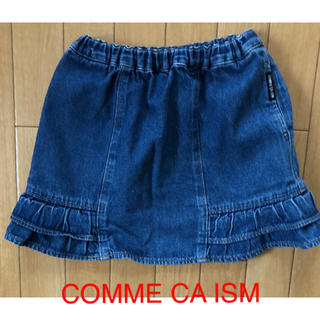 コムサイズム(COMME CA ISM)のコムサイズムCOMME CA ISM☆デニムスカート☆サイズ90☆キッズベビー(スカート)