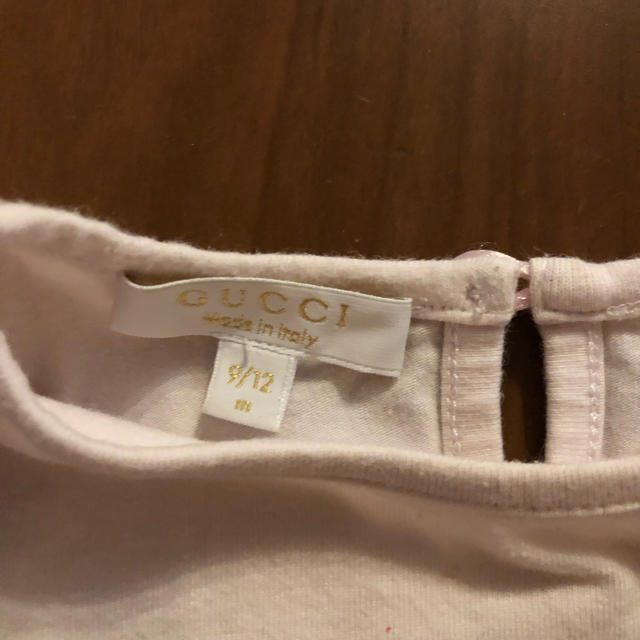 Gucci(グッチ)の正規品 GUCCI グッチ 9/12m ロンTセット キッズ/ベビー/マタニティのベビー服(~85cm)(Ｔシャツ)の商品写真