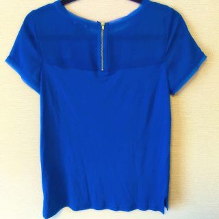 エイチアンドエム(H&M)の異素材♡シースルーTシャツ(Tシャツ(半袖/袖なし))