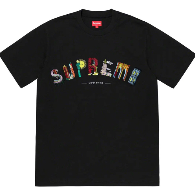 送料込み supreme city arc tee S 黒